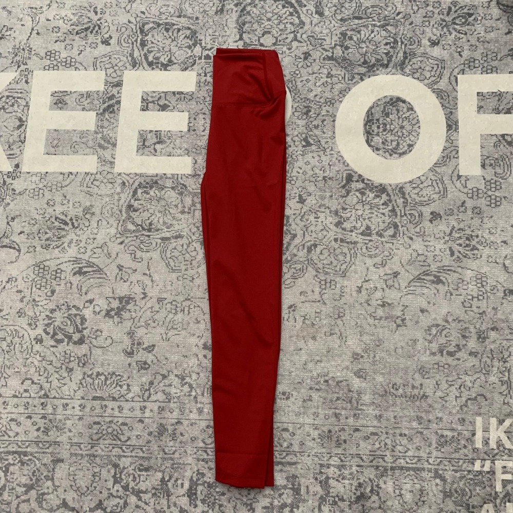 Lululemon Define Jacket Leggings Set Women 4 Red Gold Zip Activewear NWT - Picture 8 of 14